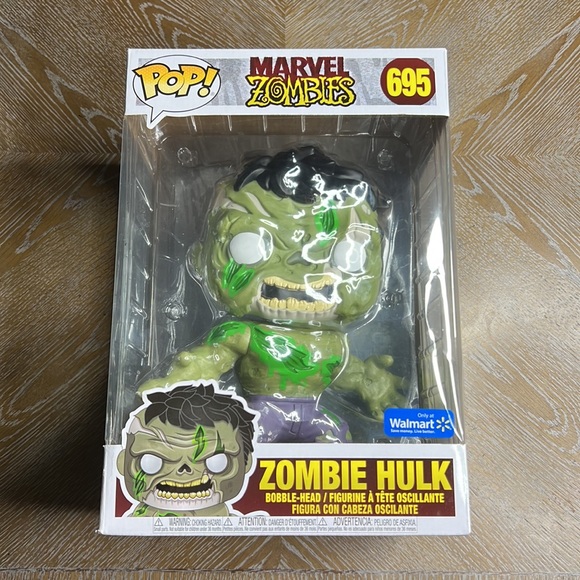 Funko Pop! Marvel Zombies #695 Zombies Hulk 10 inch Walmart Exclusive - Picture 2 of 5
